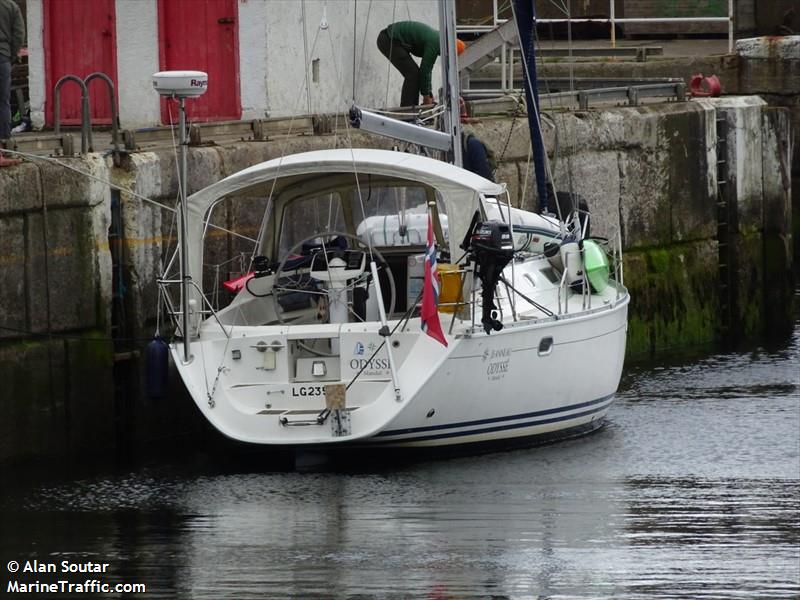 odysse (Pleasure craft) - IMO , MMSI 257076320, Call Sign LG2350 under the flag of Norway