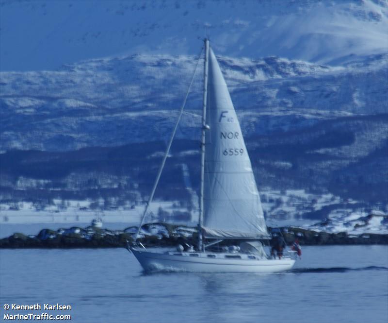 hilde (Sailing vessel) - IMO , MMSI 257927050, Call Sign LN 5904 under the flag of Norway