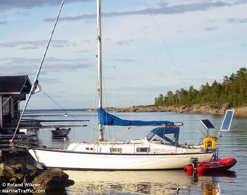 minna ii (Sailing vessel) - IMO , MMSI 265669430, Call Sign SD5718 under the flag of Sweden