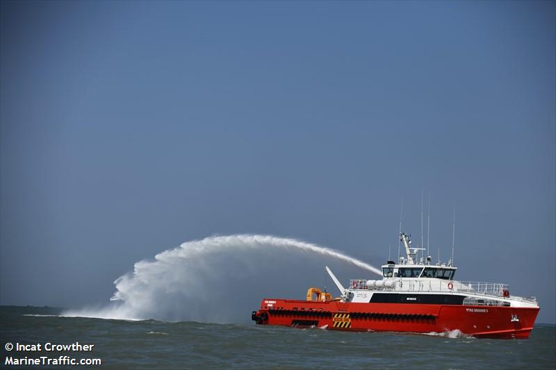 ptas amanah 8 (Offshore Tug/Supply Ship) - IMO 9684433, MMSI 508111153, Call Sign V8V3133 under the flag of Brunei