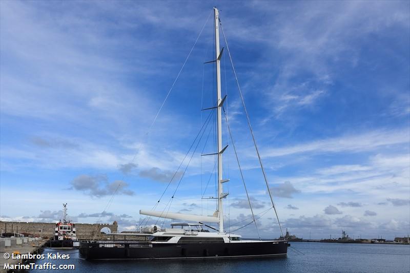 north star (Sailing vessel) - IMO , MMSI 518100718, Call Sign E5U3629 under the flag of Cook Islands