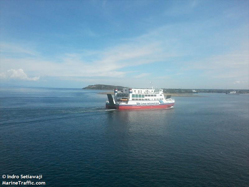kmp.marina quinta (Passenger ship) - IMO , MMSI 525002128, Call Sign POZA under the flag of Indonesia