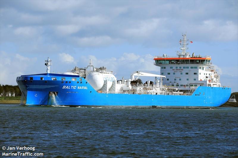 baltic narval (Bitumen Tanker) - IMO 9930222, MMSI 563195800, Call Sign 9V7108 under the flag of Singapore