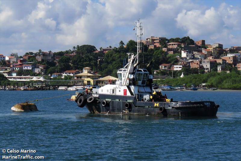 taurus1 (Tug) - IMO 9314791, MMSI 710000350, Call Sign PS6296 under the flag of Brazil