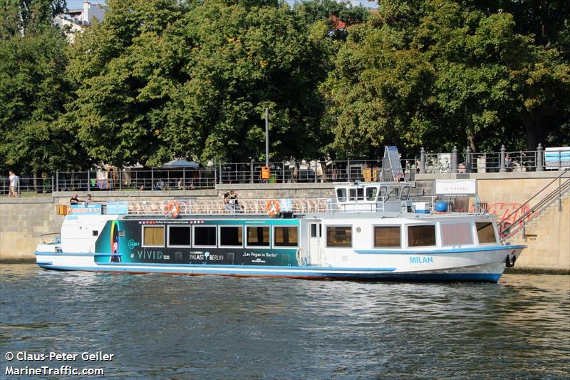 milan (Passenger ship) - IMO , MMSI 211519700, Call Sign DC2970 under the flag of Germany