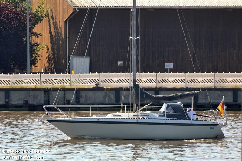 bea (Sailing vessel) - IMO , MMSI 218015120, Call Sign DO3120 under the flag of Germany