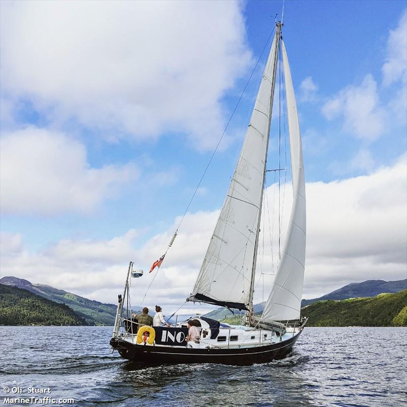 ino (Sailing vessel) - IMO , MMSI 235117167, Call Sign 2JMN9 under the flag of United Kingdom (UK)