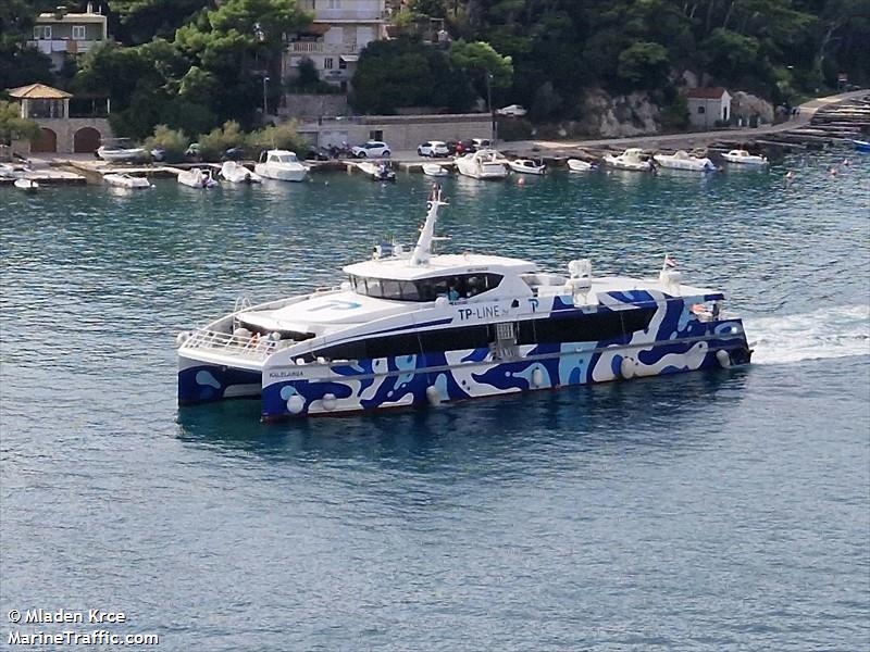 kalelarga (Passenger Ship) - IMO 9980526, MMSI 238783840, Call Sign 9A8111 under the flag of Croatia