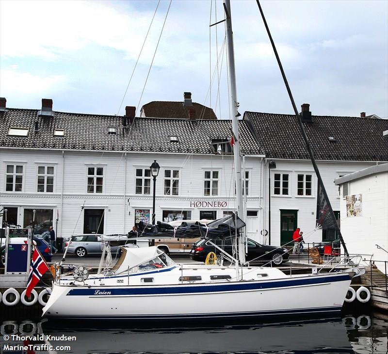 laien (Sailing vessel) - IMO , MMSI 258114320, Call Sign LI5035 under the flag of Norway