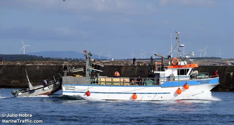 davimar (Fishing vessel) - IMO , MMSI 263421350, Call Sign CUPC3 under the flag of Portugal