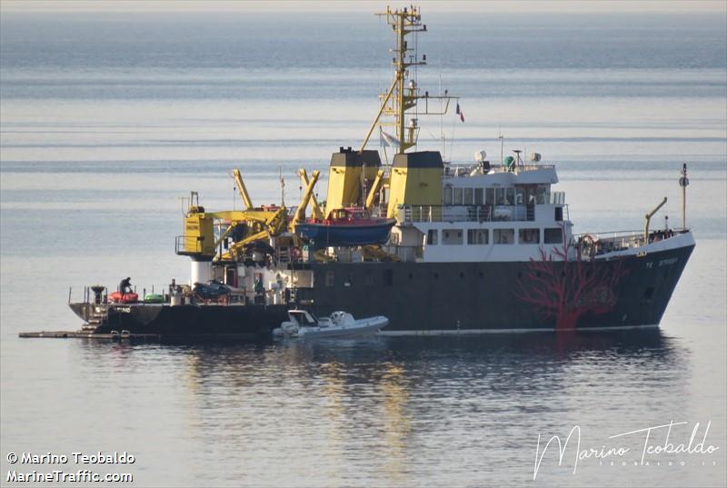 te streep (Research Vessel) - IMO 8402187, MMSI 268234201, Call Sign T7VY under the flag of San Marino