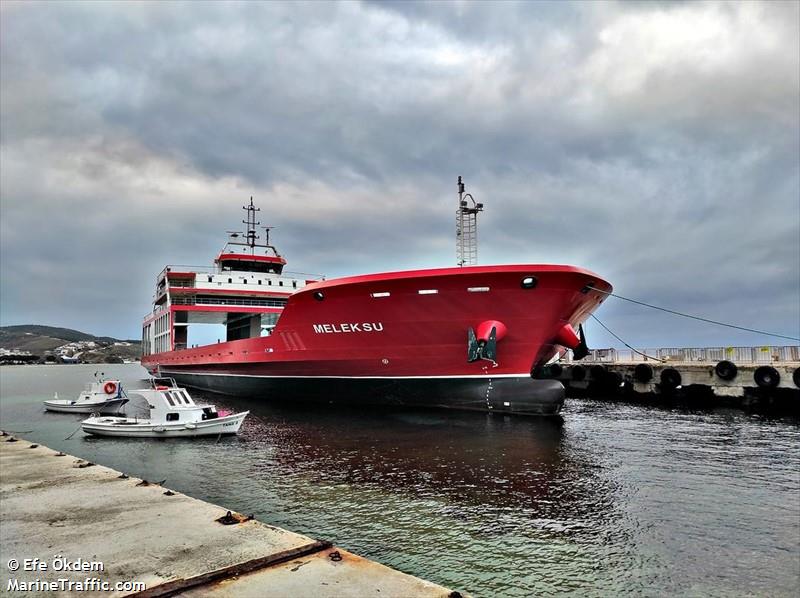 melek su (Passenger ship) - IMO , MMSI 271050877, Call Sign TCA7283 under the flag of Turkey