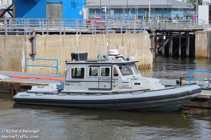 nuvuk (Law enforcment) - IMO , MMSI 316031122 under the flag of Canada