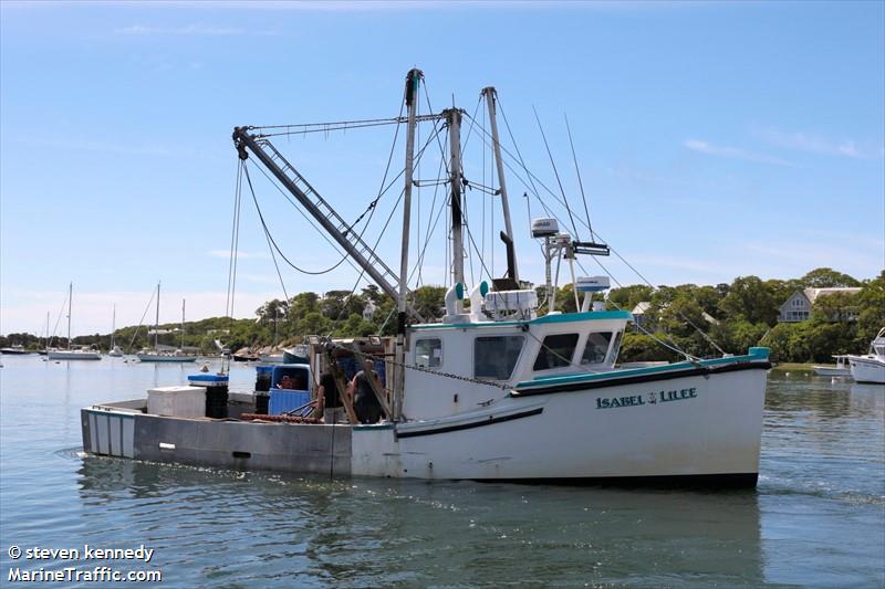 isabel lilee (Fishing vessel) - IMO , MMSI 338346453, Call Sign ISALIL under the flag of USA