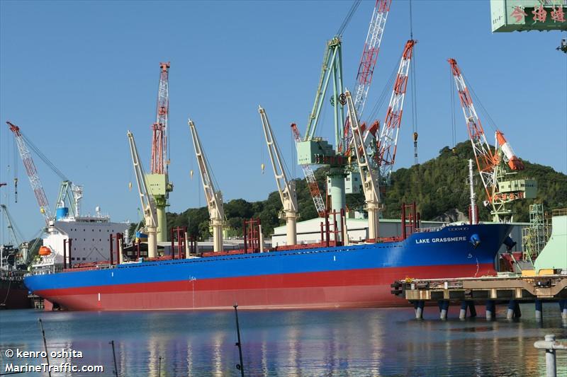 lake grassmere (Bulk Carrier) - IMO 9942005, MMSI 352002727, Call Sign 3E5033 under the flag of Panama