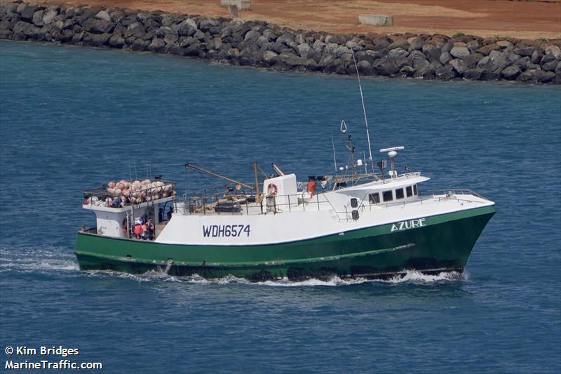 azure (Fishing vessel) - IMO , MMSI 367639430, Call Sign WDH6574 under the flag of United States (USA)