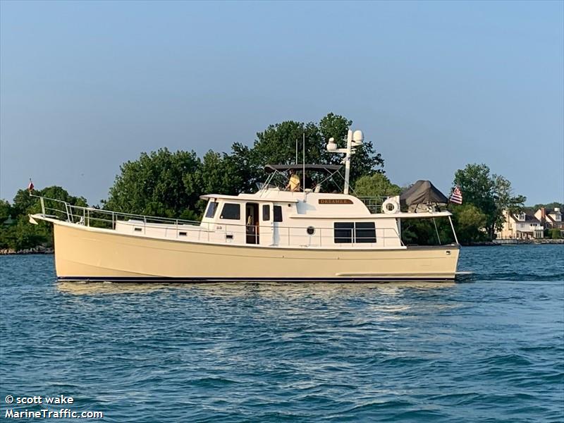 dreamer (Pleasure craft) - IMO , MMSI 368295840, Call Sign WDN6088 under the flag of United States (USA)
