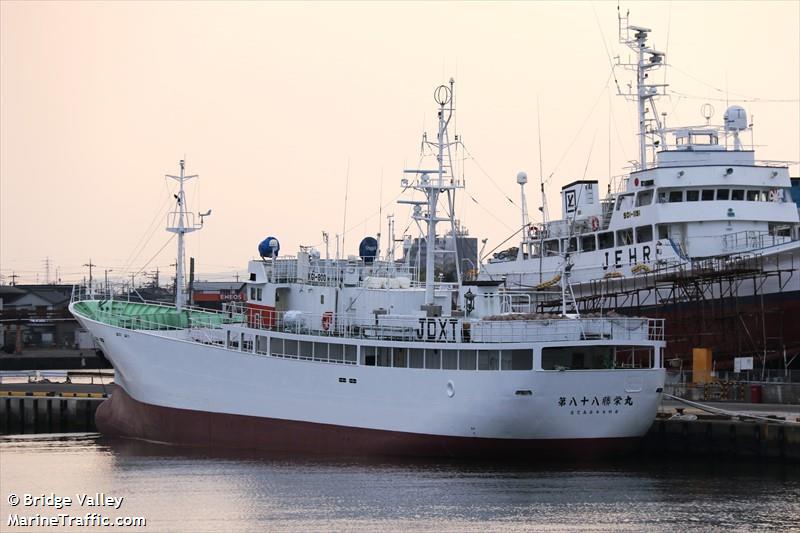 katuei maru no.88 (Fishing vessel) - IMO , MMSI 431047000, Call Sign JDXT under the flag of Japan