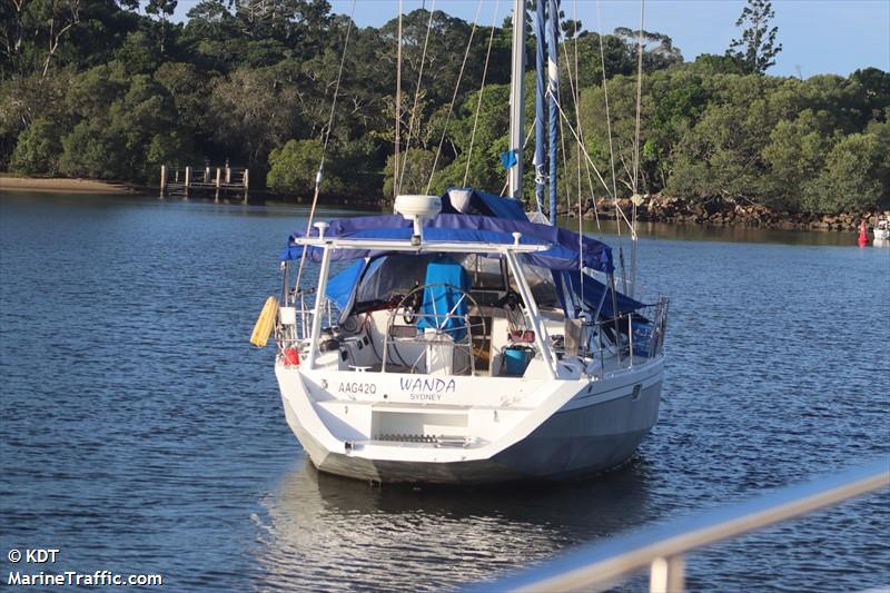wanda (Sailing vessel) - IMO , MMSI 503025200, Call Sign WANDA under the flag of Australia