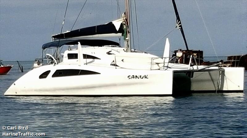 sanuk ii (Sailing vessel) - IMO , MMSI 503039770, Call Sign PY454Q under the flag of Australia
