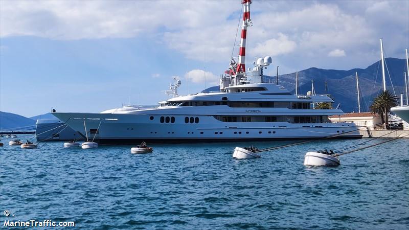 trident (Yacht) - IMO 1009986, MMSI 538071888, Call Sign V7A6065 under the flag of Marshall Islands