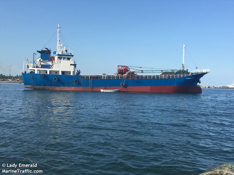 emerald star (Cargo ship) - IMO , MMSI 548043400, Call Sign DUJ2344 under the flag of Philippines