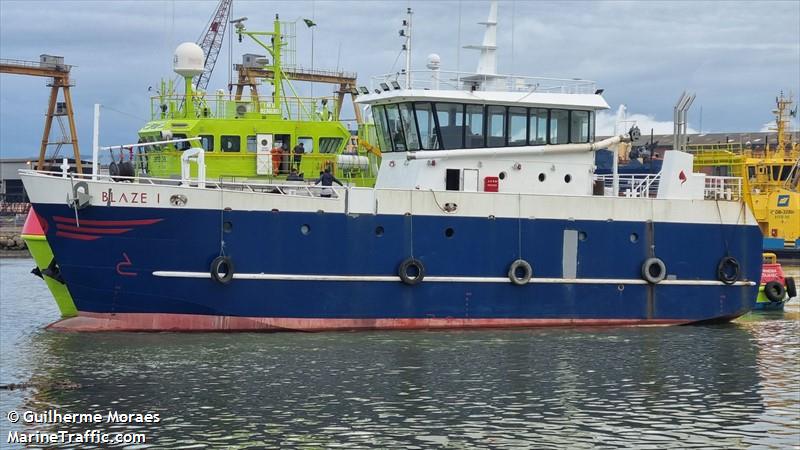 blaze i (Fishing vessel) - IMO , MMSI 710005999 under the flag of Brazil