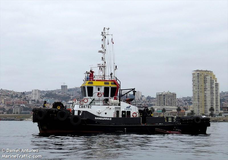 bandurria ii (Tug) - IMO 9345661, MMSI 725003570, Call Sign CB8782 under the flag of Chile