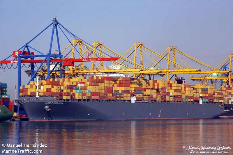 rome express (Container Ship) - IMO 9447861, MMSI 255915618, Call Sign CQ2076 under the flag of Madeira