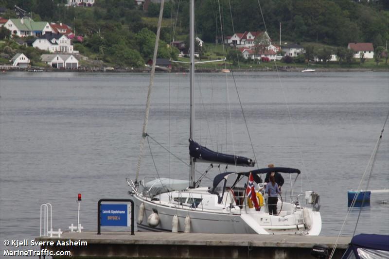 belami (Sailing vessel) - IMO , MMSI 258006510, Call Sign LE5665 under the flag of Norway