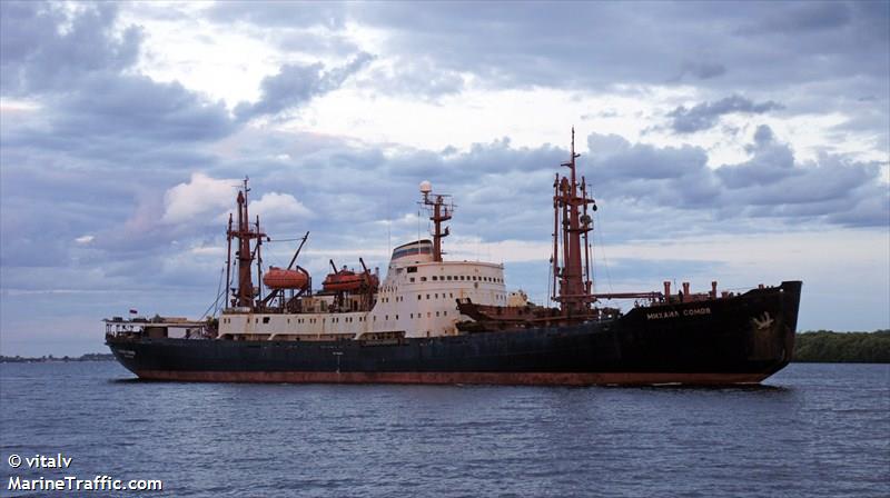 mikhail somov (Research Vessel) - IMO 7518202, MMSI 273450550, Call Sign SSD under the flag of Russia
