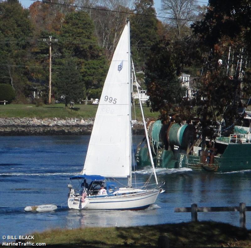 footloose (Sailing vessel) - IMO , MMSI 338333546 under the flag of USA