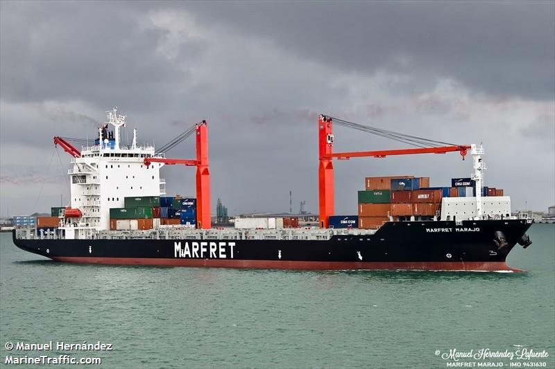 alejandrina (Container Ship) - IMO 9431630, MMSI 352002798, Call Sign 3E5085 under the flag of Panama