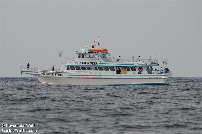 montauk star (Passenger ship) - IMO , MMSI 367688530, Call Sign WDM2295 under the flag of United States (USA)