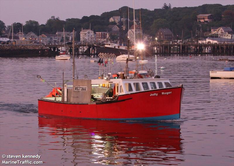 jolly roger (Fishing vessel) - IMO , MMSI 368032950, Call Sign WDK2162 under the flag of United States (USA)