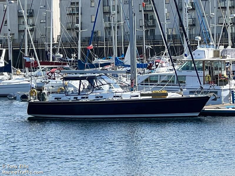 blue hour (Sailing vessel) - IMO , MMSI 368311090 under the flag of United States (USA)