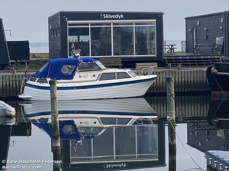 thilde (Pleasure craft) - IMO , MMSI 219031125, Call Sign XPI2417 under the flag of Denmark