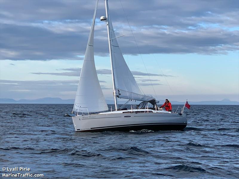 moon dance (Sailing vessel) - IMO , MMSI 235110941, Call Sign 2IMH2 under the flag of United Kingdom (UK)