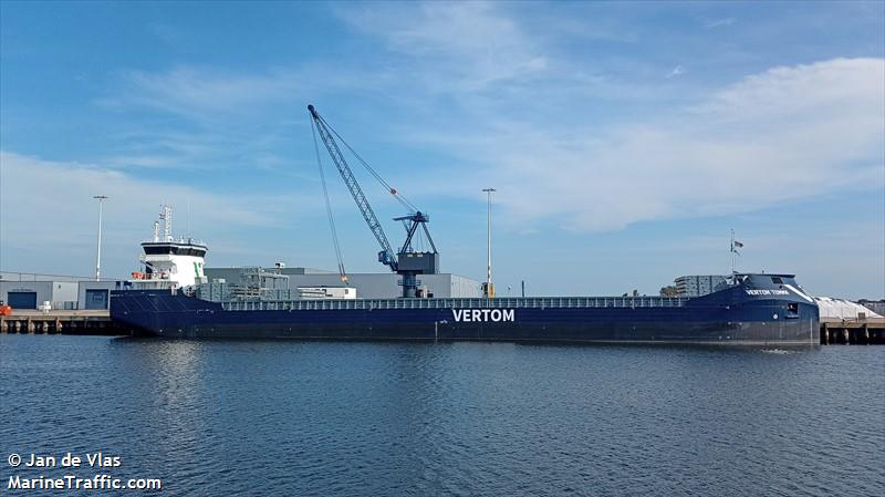 vertom tomma (General Cargo Ship) - IMO 9938743, MMSI 246320000, Call Sign PFWB under the flag of Netherlands