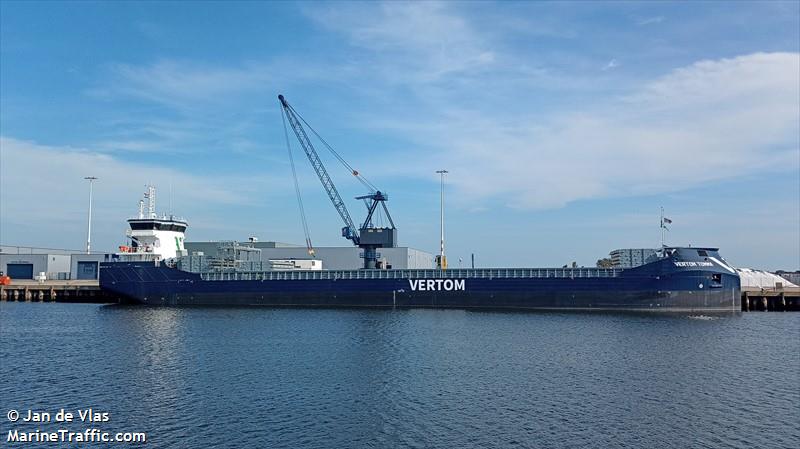 vertom tomma (General Cargo Ship) - IMO 9938743, MMSI 246320000, Call Sign PFWB under the flag of Netherlands