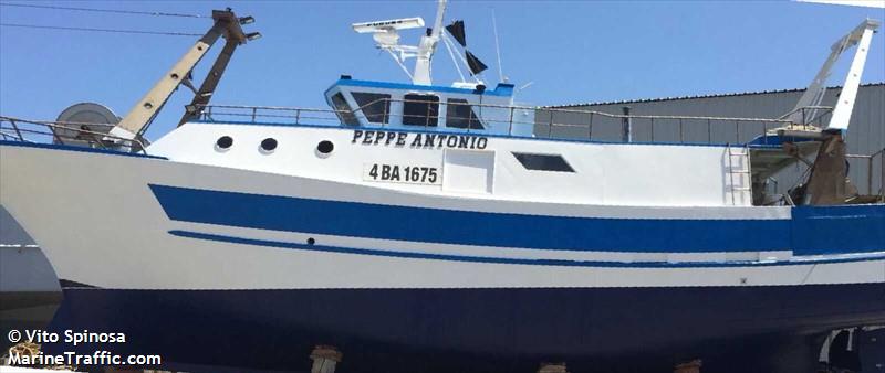 peppe antonio (Fishing vessel) - IMO , MMSI 247123520, Call Sign IFNC2 under the flag of Italy