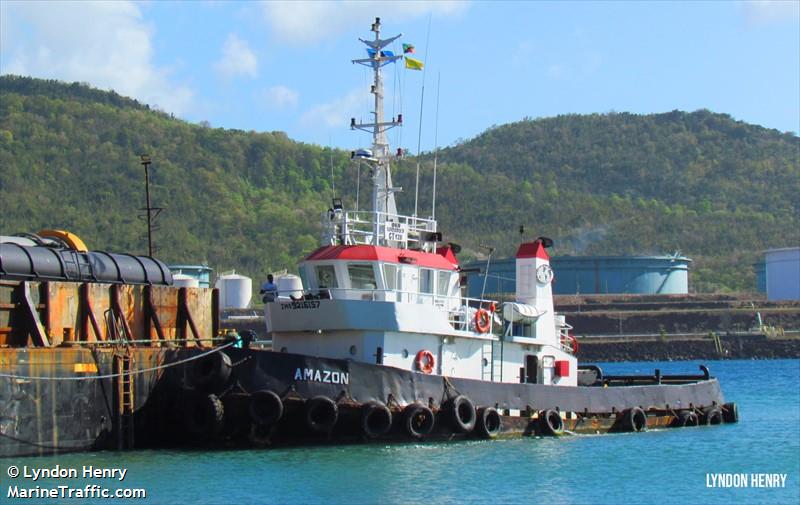 amazon (Tug) - IMO , MMSI 341553000, Call Sign V4VI under the flag of St Kitts & Nevis
