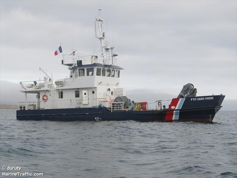 ptit st pierre (Tug) - IMO , MMSI 361000190, Call Sign FGG9342 under the flag of St Pierre & Miquelon