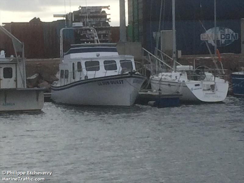 le sud ouest (Pleasure craft) - IMO , MMSI 361000380, Call Sign FT8037 under the flag of St Pierre & Miquelon