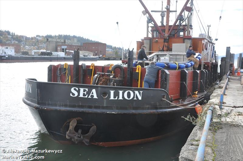 sea lion (Fishing vessel) - IMO , MMSI 366971250, Call Sign WDF4650 under the flag of United States (USA)