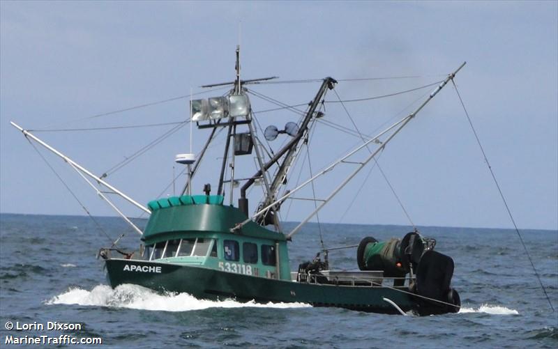 apache (Fishing vessel) - IMO , MMSI 367629990, Call Sign WDH5646 under the flag of United States (USA)
