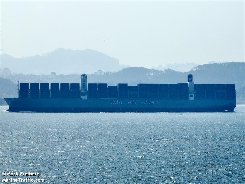 wan hai a11 (Container Ship) - IMO 9941128, MMSI 563196300, Call Sign 9V7411 under the flag of Singapore