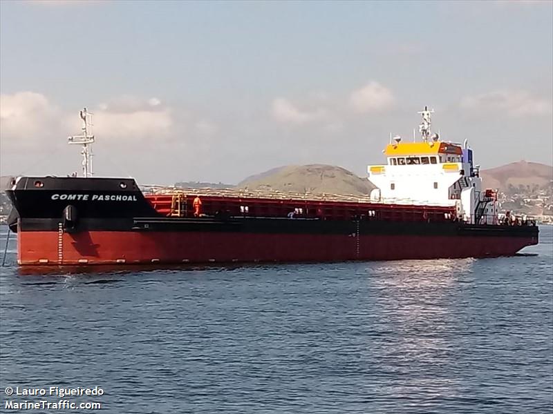 comte paschoal (Cargo ship) - IMO , MMSI 710002956, Call Sign PU3006 under the flag of Brazil