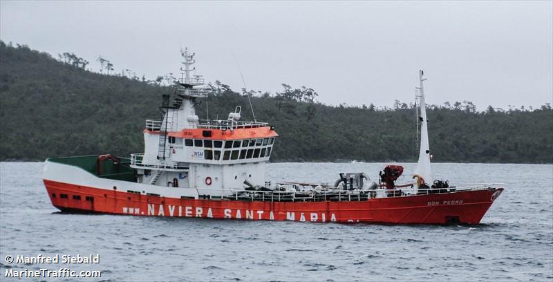 don pedro (Fishing Vessel) - IMO 8517669, MMSI 725000390, Call Sign CB3121 under the flag of Chile