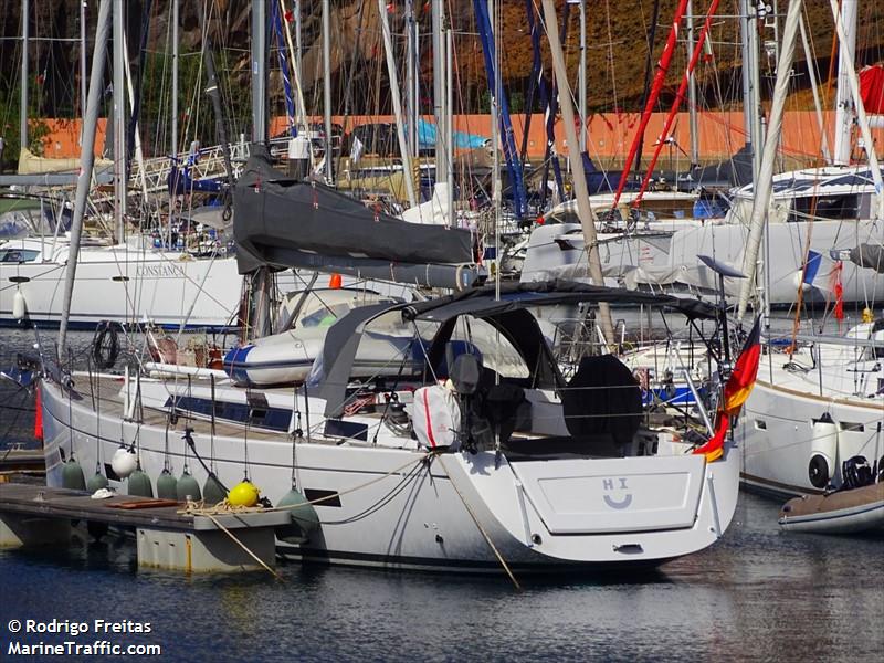 sy hi (Pleasure craft) - IMO , MMSI 218016080, Call Sign DB3321 under the flag of Germany